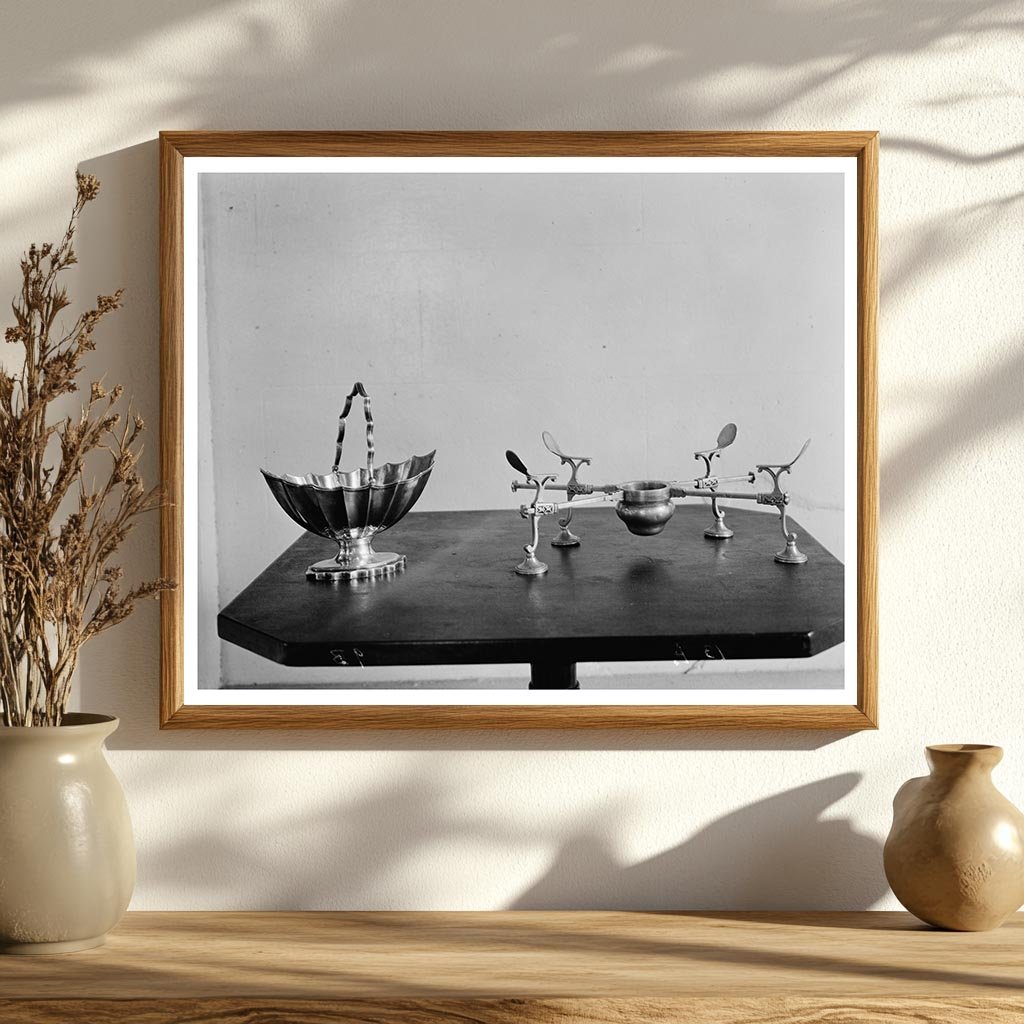 Shirley Plantation Interior, Charles City, VA 1953