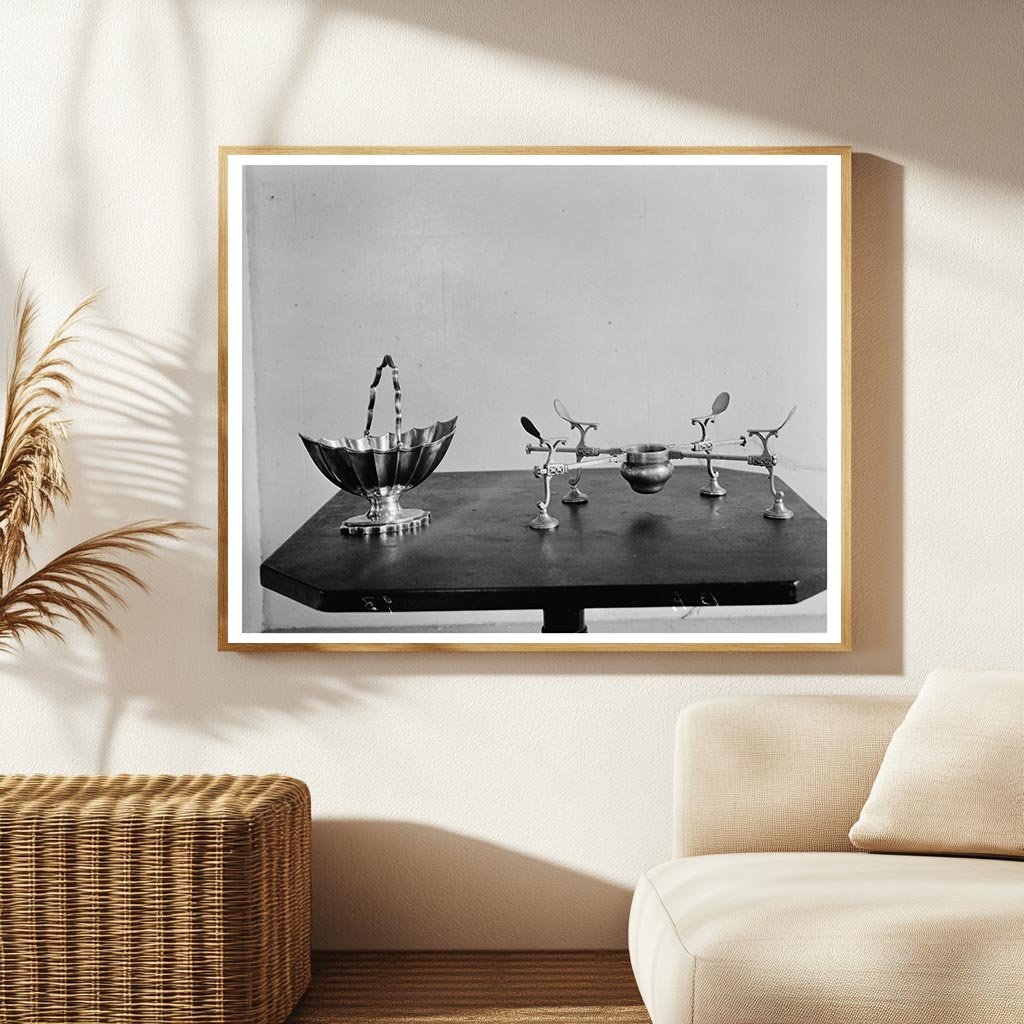 Shirley Plantation Interior, Charles City, VA 1953