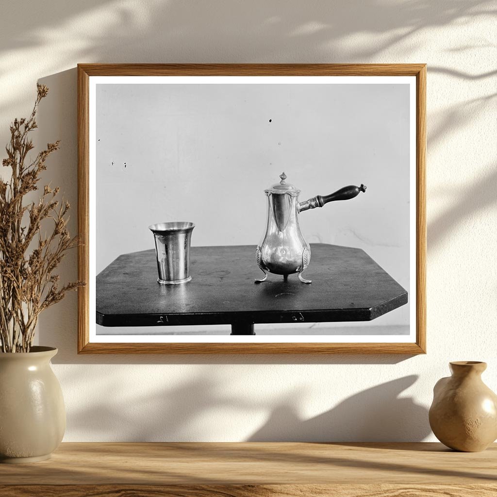 Vintage Tableware in Shirley, Virginia - 1953 History Photo