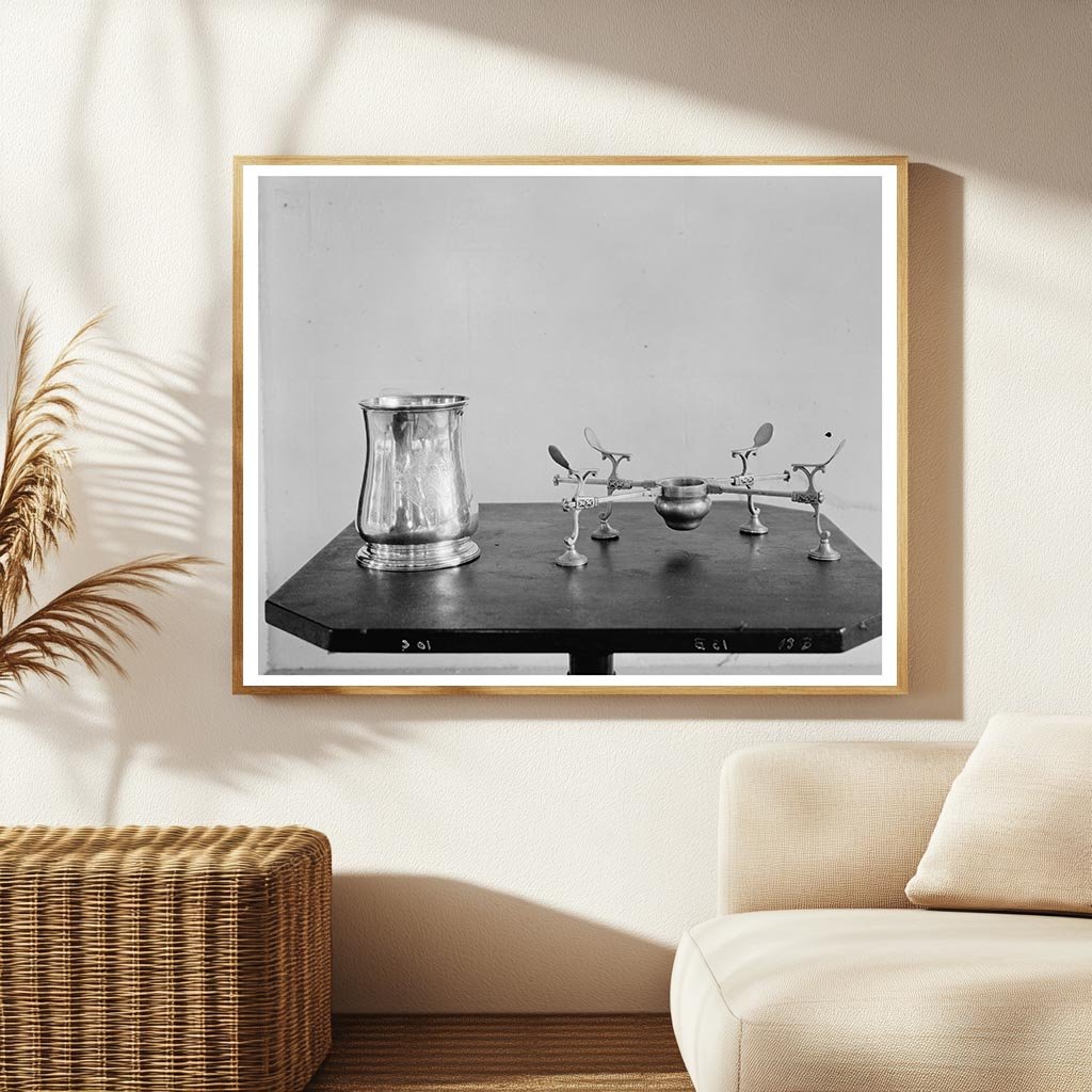 Shirley Estate, Charles City County, VA, 1953 Photograph