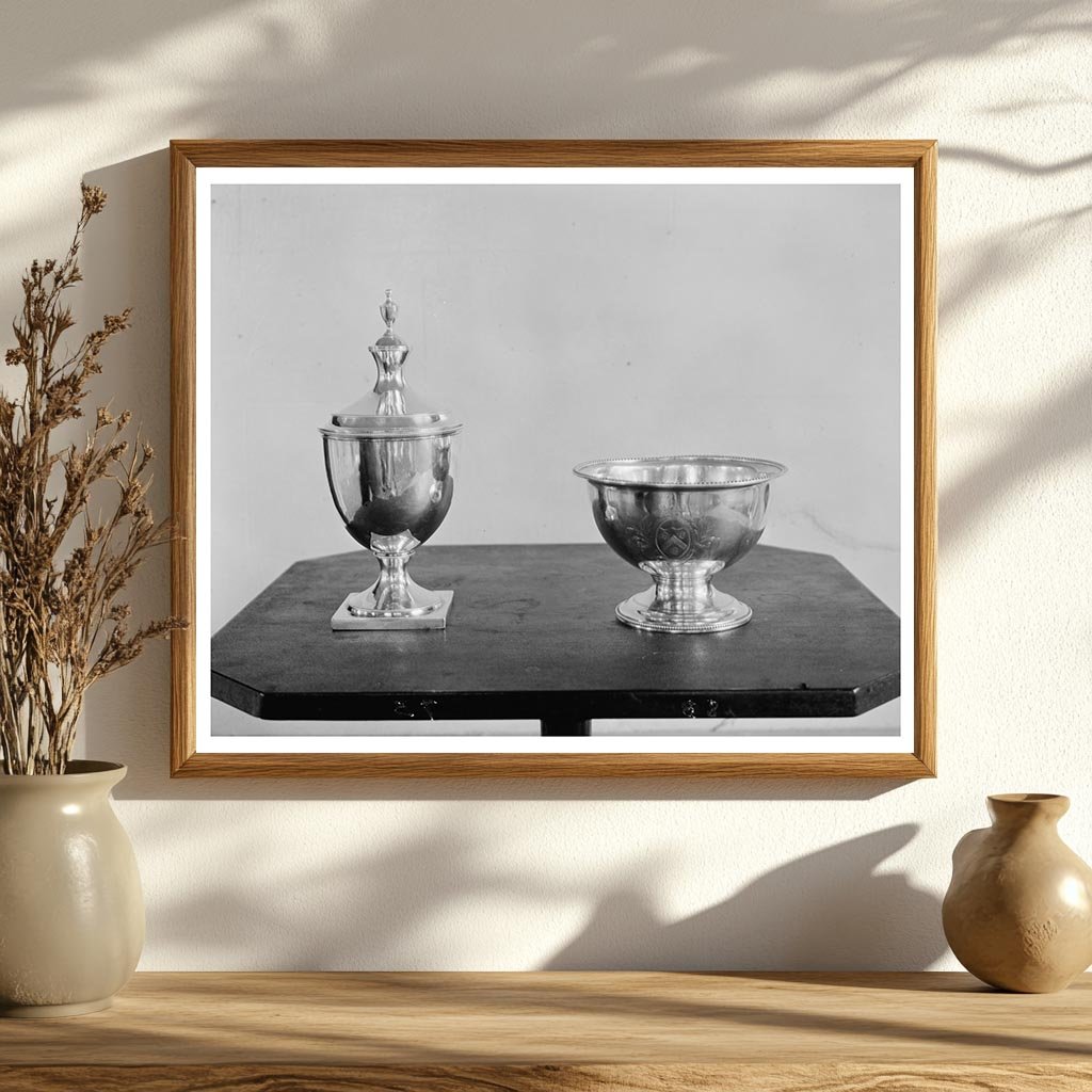 Shirley Plantation in Charles City, VA - 1953 Vintage Photo