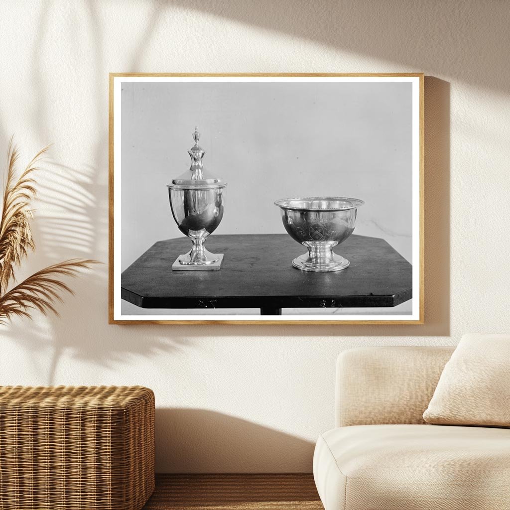 Shirley Plantation in Charles City, VA - 1953 Vintage Photo