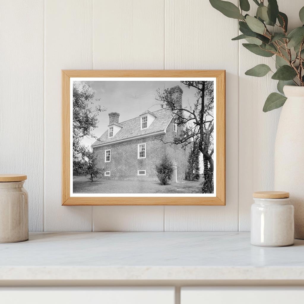 Weyanoke, VA Historic Brick House Photo, 20th Century