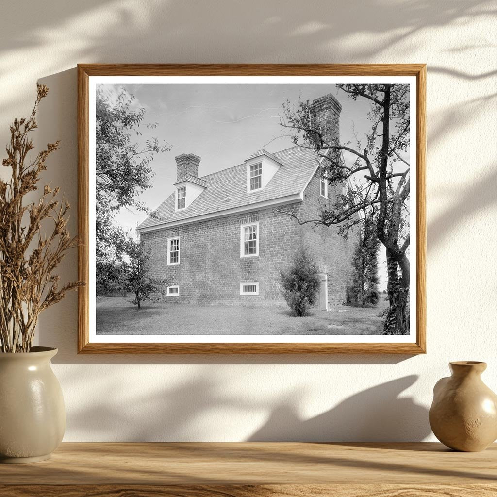 Weyanoke, VA Historic Brick House Photo, 20th Century