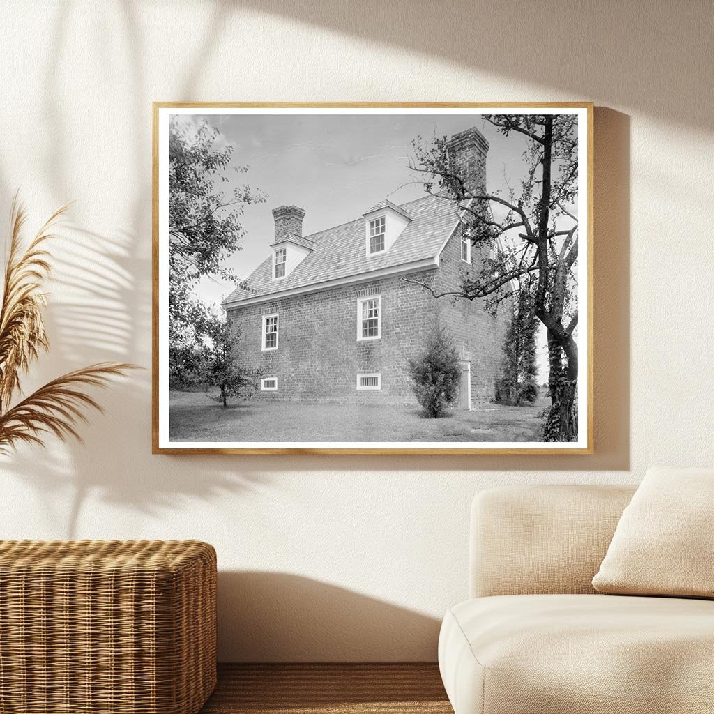 Weyanoke, VA Historic Brick House Photo, 20th Century