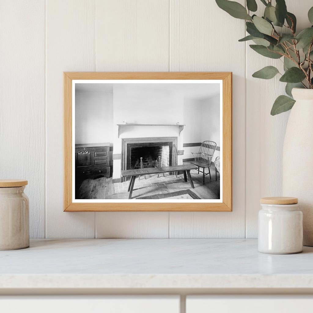 Weyanoke Interior Scene, Charles City County, VA, 20th Centu