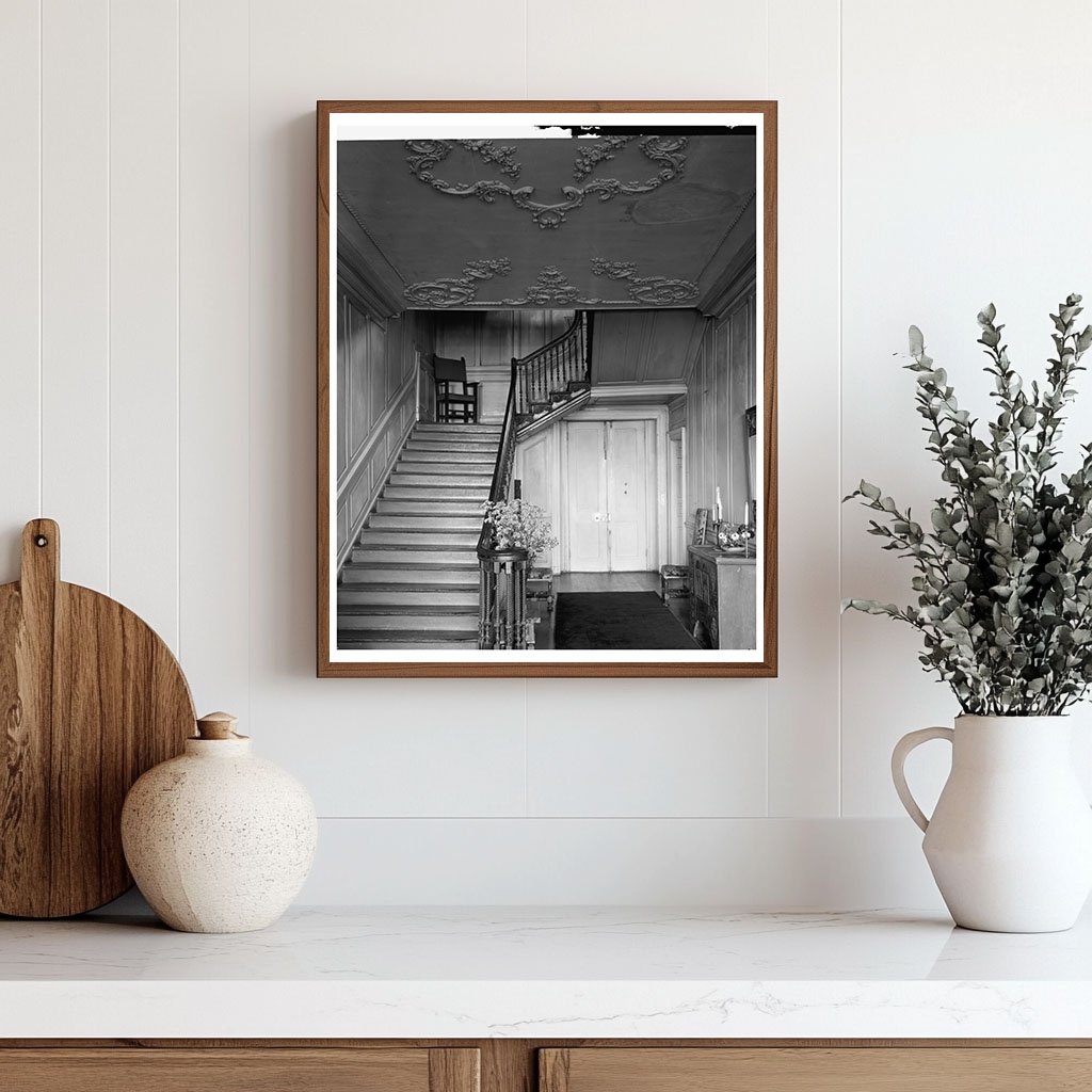 Historic Building in Charles City, VA - 1730 Vintage Photo