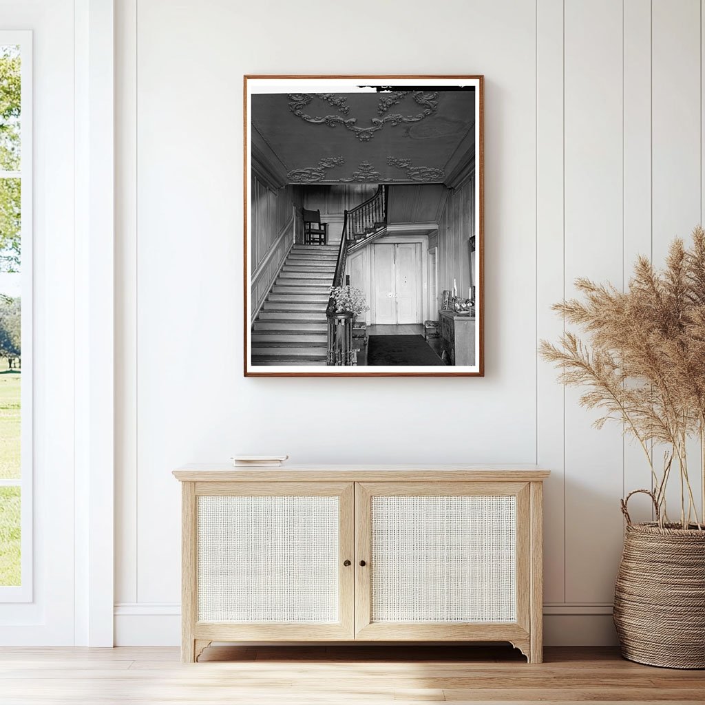 Historic Building in Charles City, VA - 1730 Vintage Photo