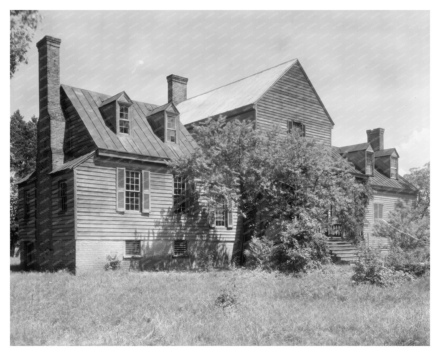 Chesterfield County, VA Architecture History 1950s Photo