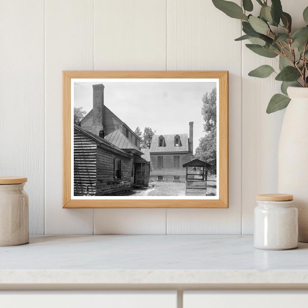 Chesterfield VA Well House Photo, Early 20th Century