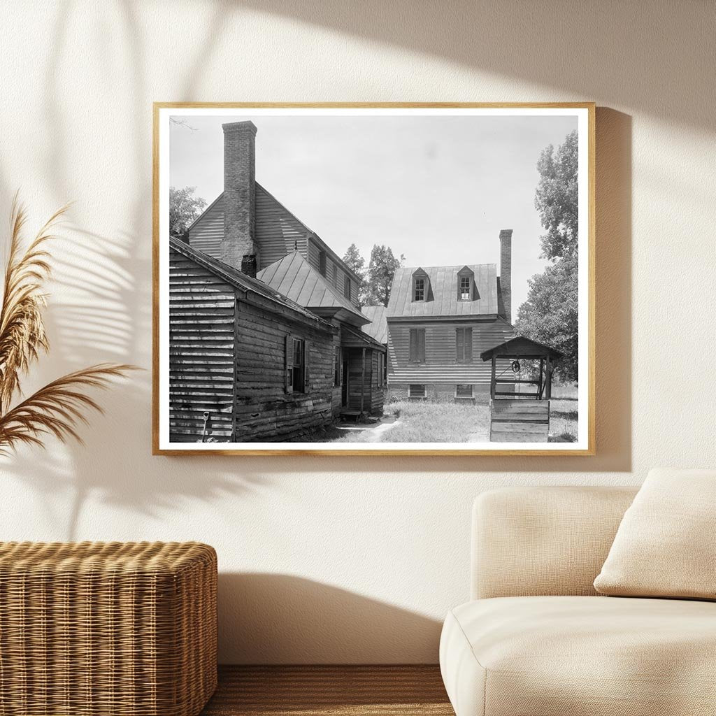 Chesterfield VA Well House Photo, Early 20th Century