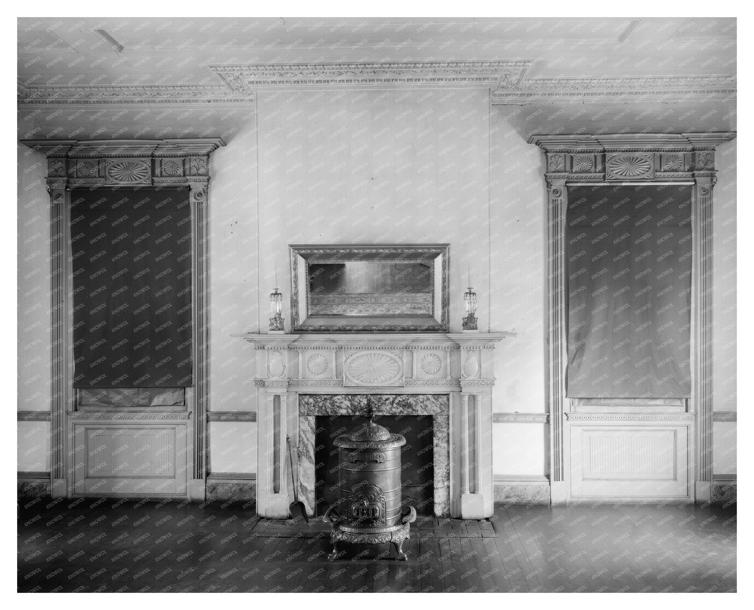 Vintage Chesterfield County VA Interior, Early 20th Century