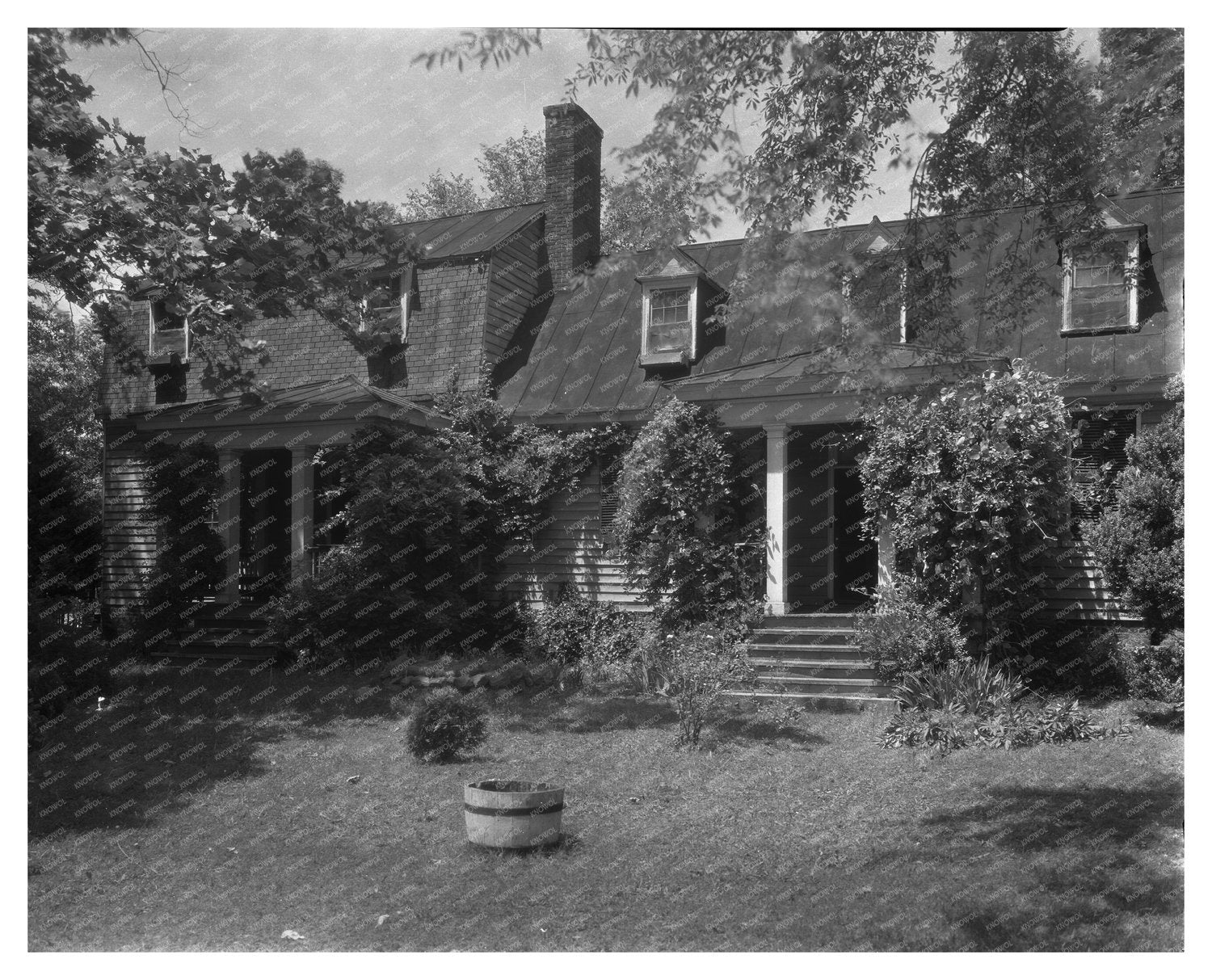Midlothian Pike, Chesterfield VA, Vintage Photo 1953