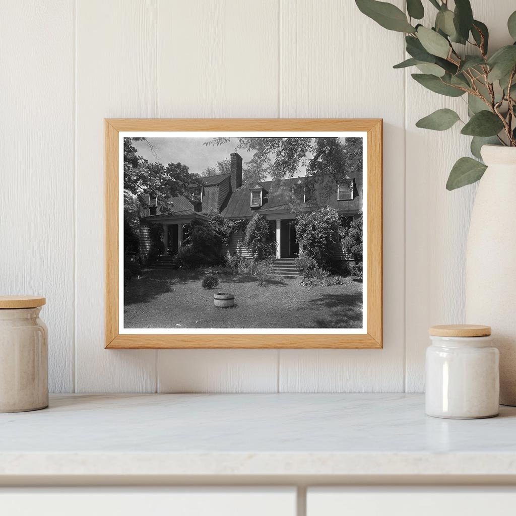 Midlothian Pike, Chesterfield VA, Vintage Photo 1953