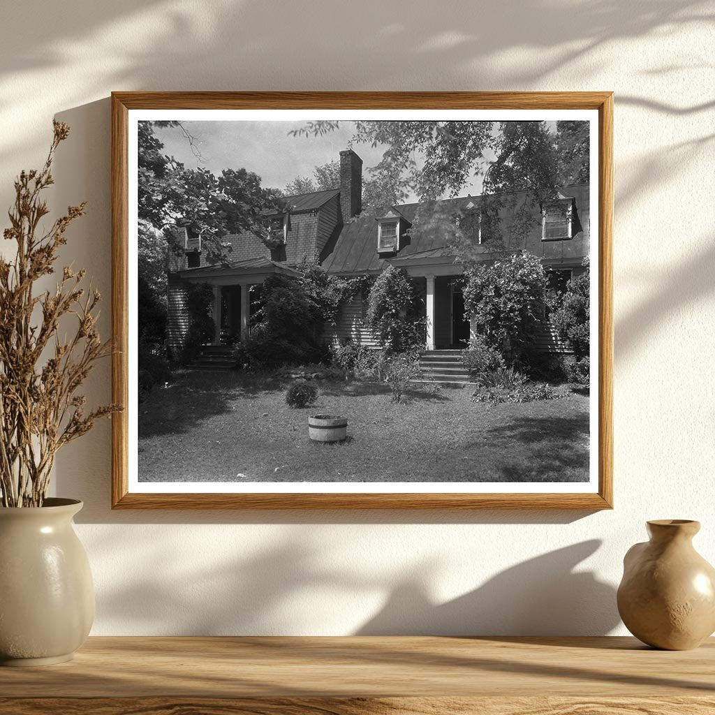 Midlothian Pike, Chesterfield VA, Vintage Photo 1953