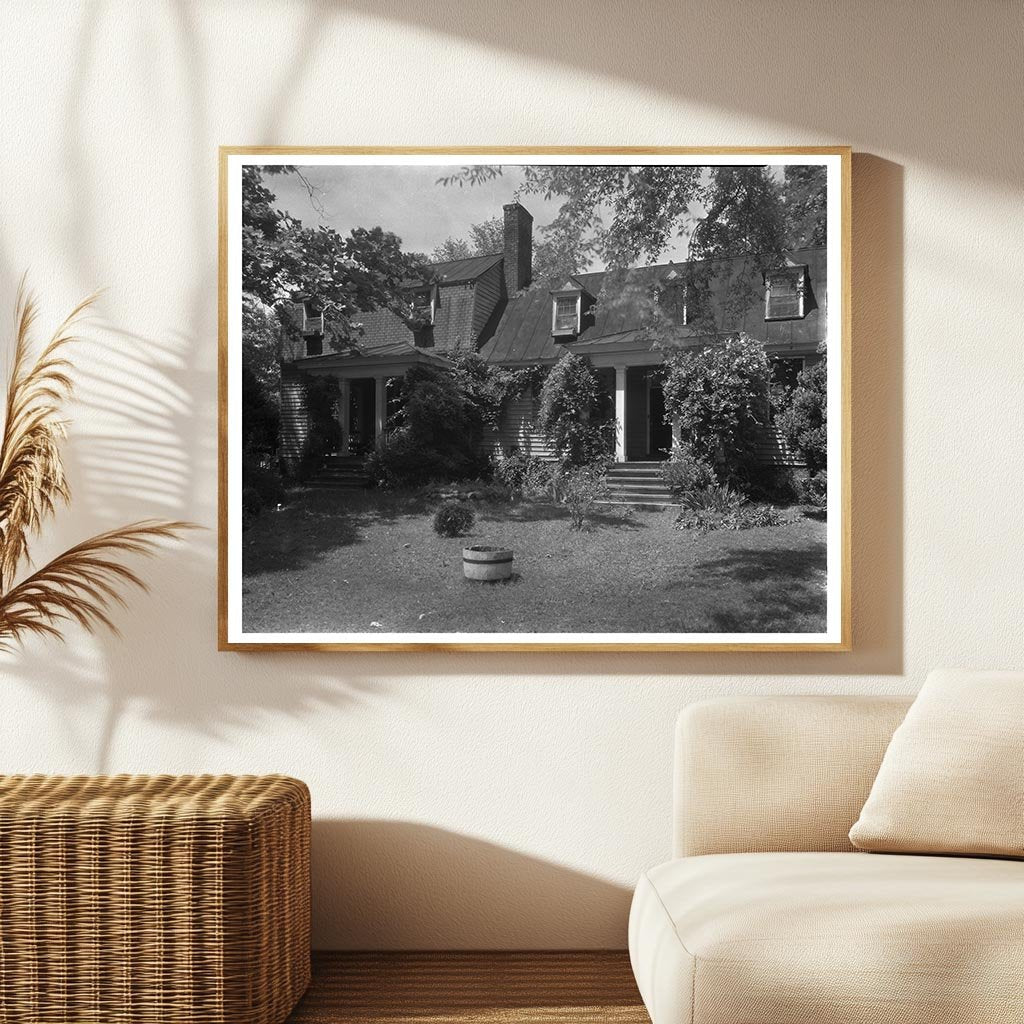 Midlothian Pike, Chesterfield VA, Vintage Photo 1953