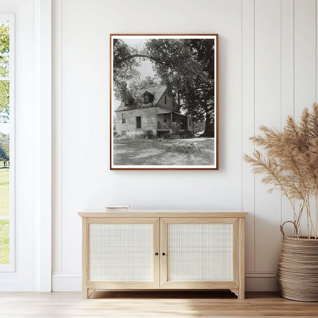 Chesterfield County, VA Architecture, 1950s Vintage Photo