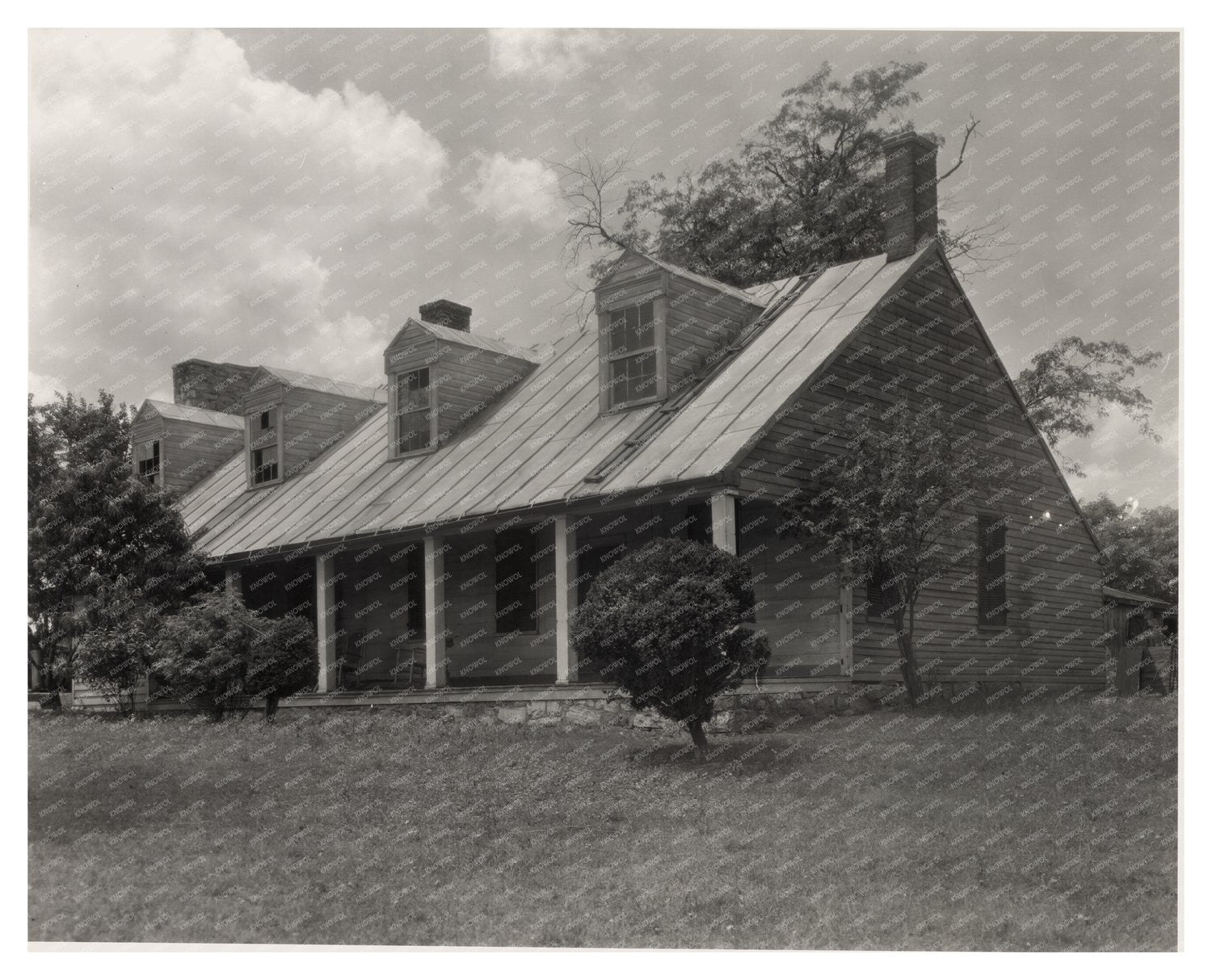 Vintage Clarke County, VA House Photo from Early 1900s