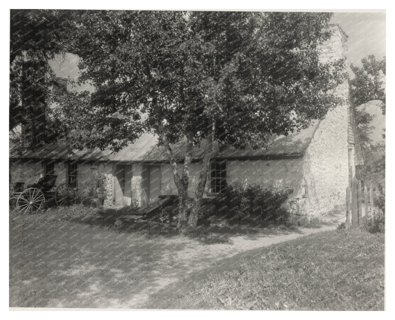 Historic Stone Building in Clarke County, VA, 20th Century