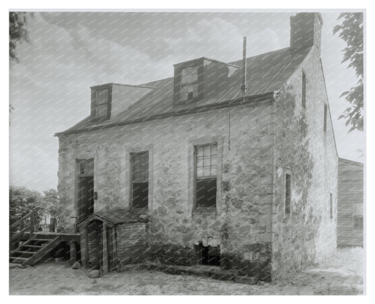 Clerks Office, Petersburg VA, Vintage Photo, 1953