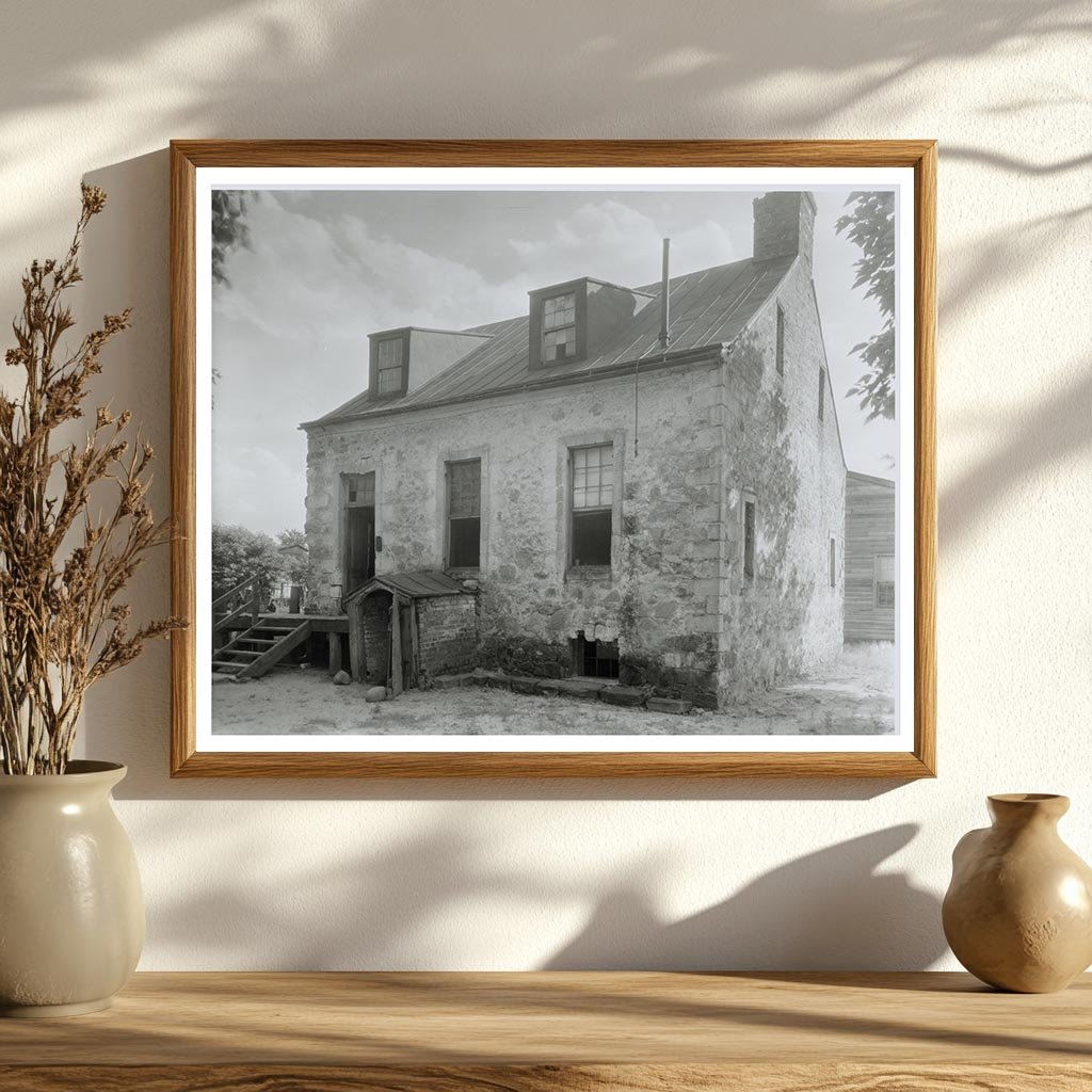 Clerks Office, Petersburg VA, Vintage Photo, 1953