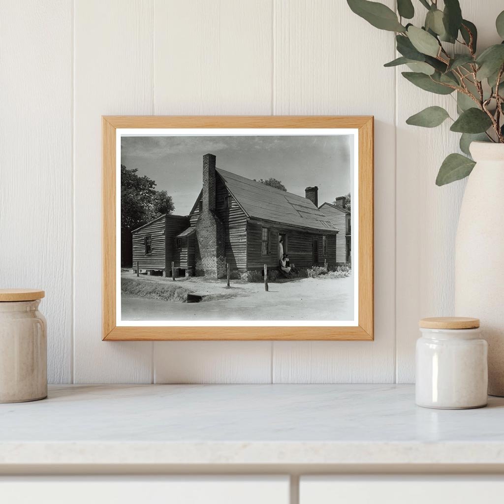 Blandfields House, Dinwiddie County, VA, 1953 Photograph