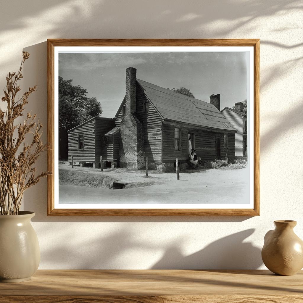 Blandfields House, Dinwiddie County, VA, 1953 Photograph