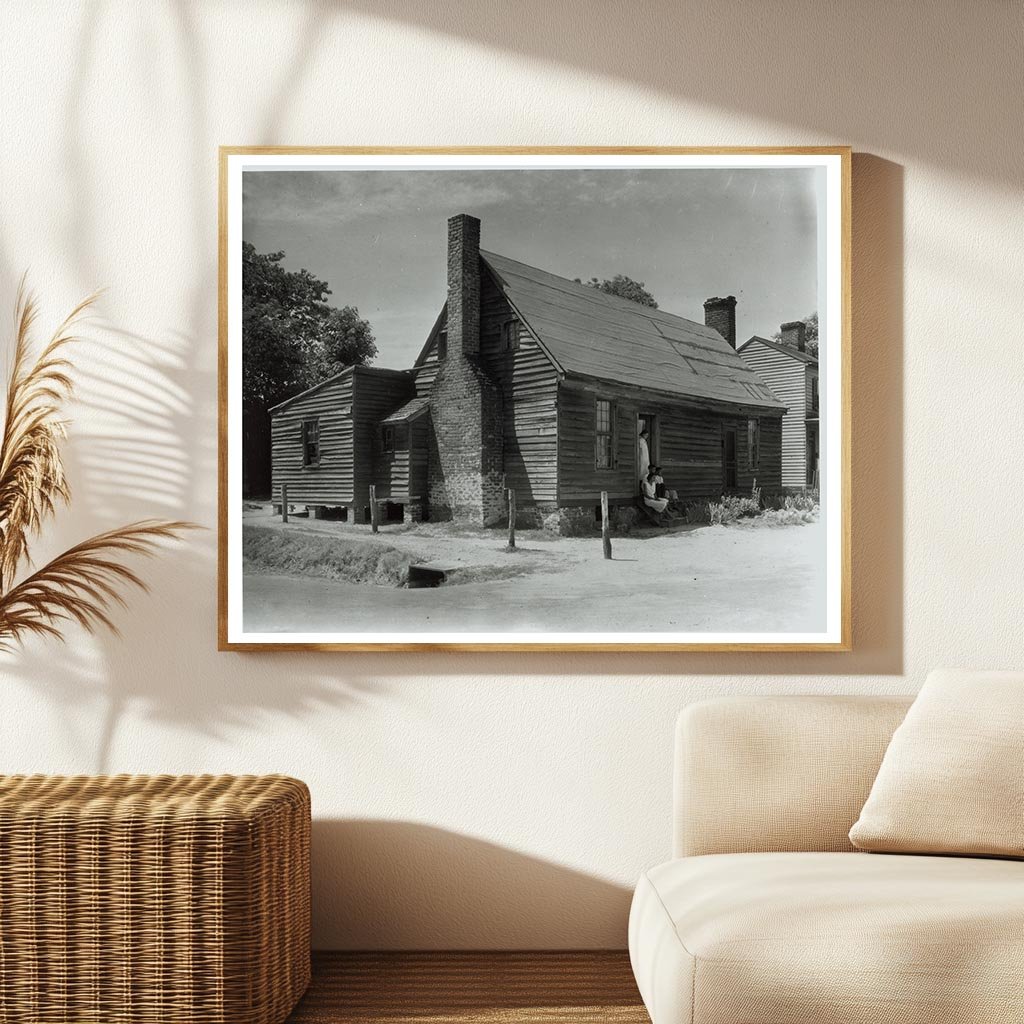 Blandfields House, Dinwiddie County, VA, 1953 Photograph