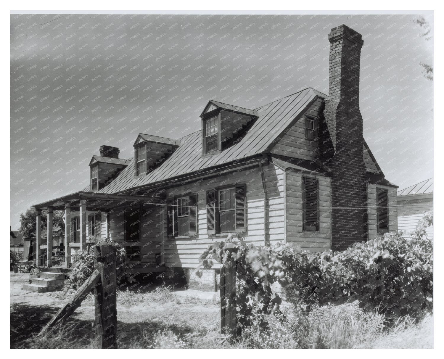 Blandfields Architecture, Dinwiddie VA, Early 1900s