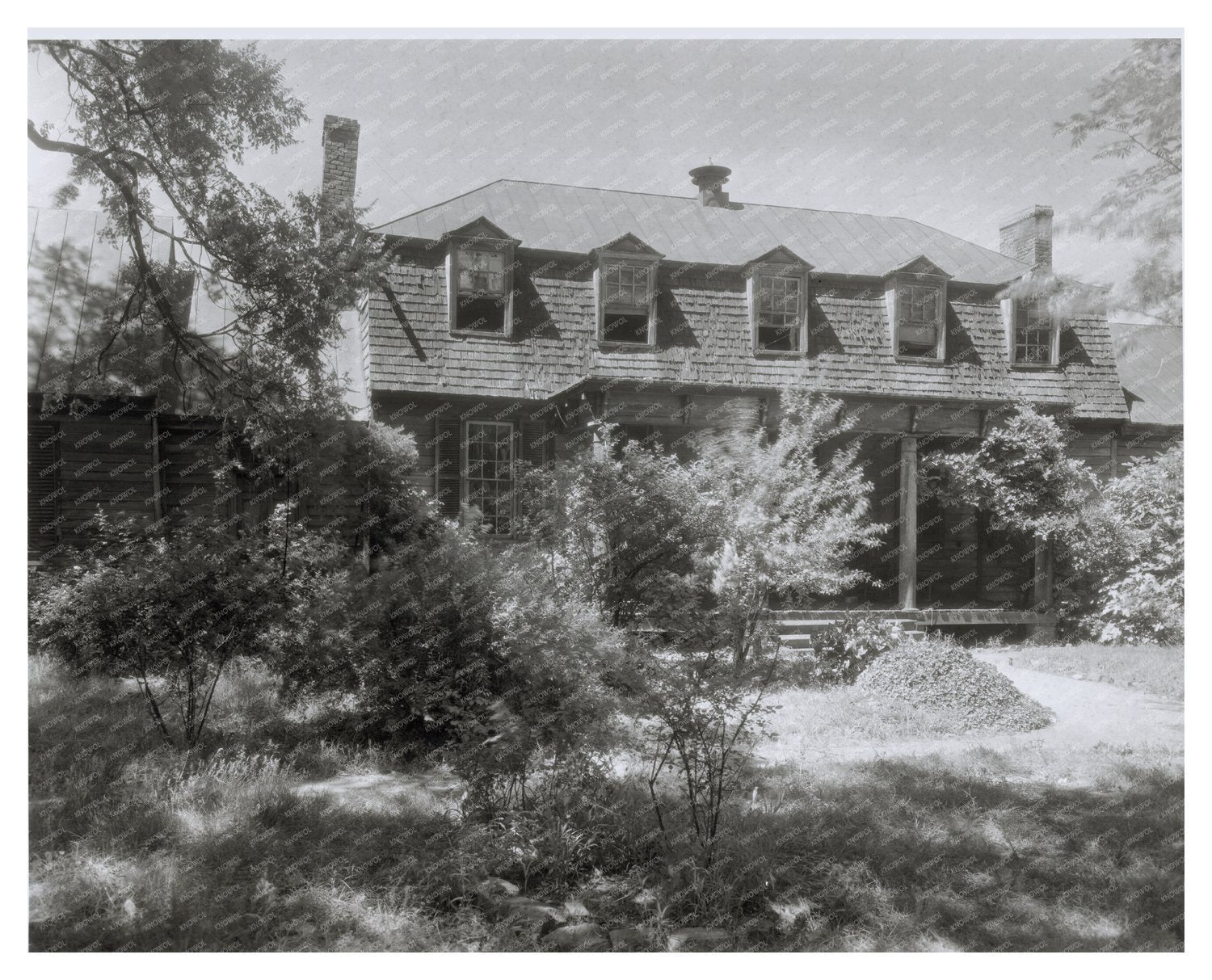 Dinwiddie Tavern, Virginia, 1930s Vintage Photograph