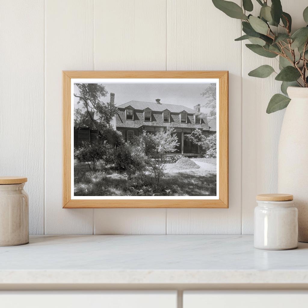 Dinwiddie Tavern, Virginia, 1930s Vintage Photograph