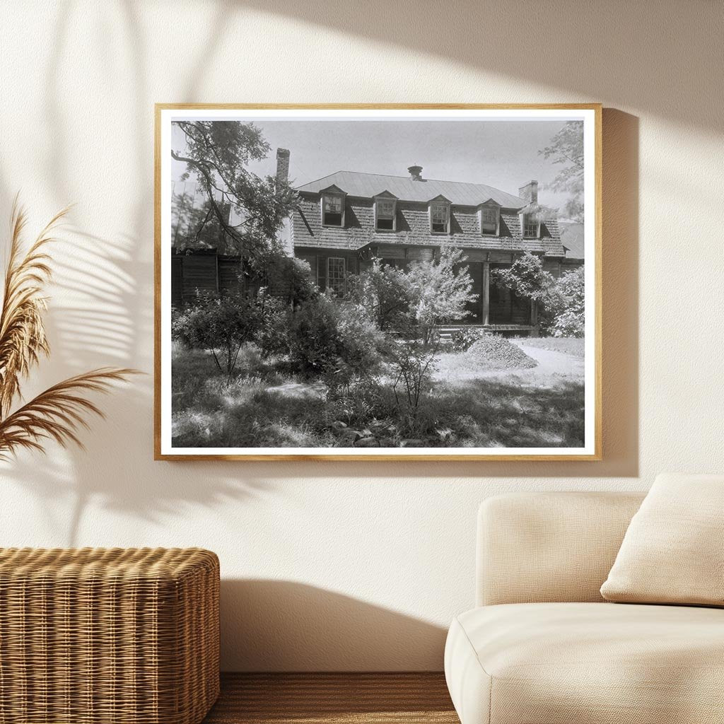 Dinwiddie Tavern, Virginia, 1930s Vintage Photograph