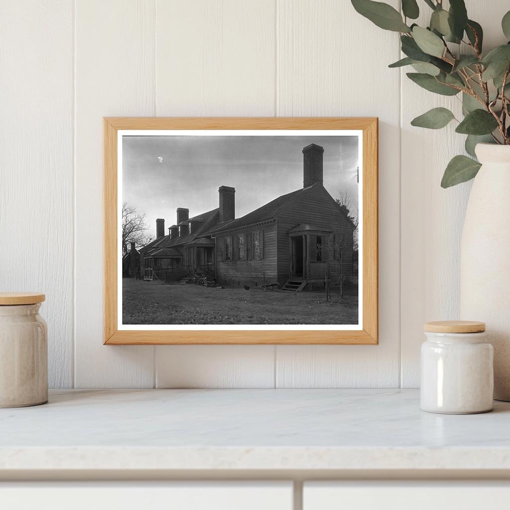 Vintage 1730 Building in Petersburg, Virginia, 1953 Photo