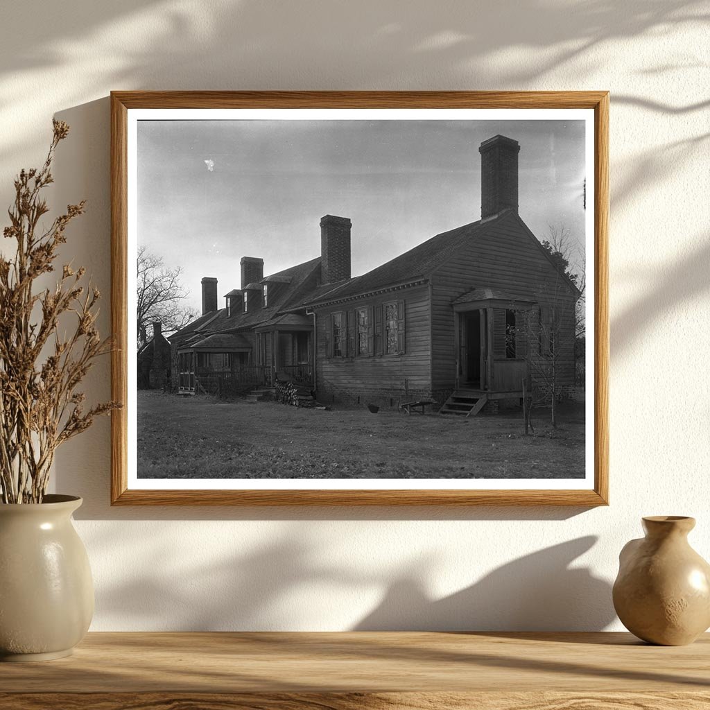 Vintage 1730 Building in Petersburg, Virginia, 1953 Photo