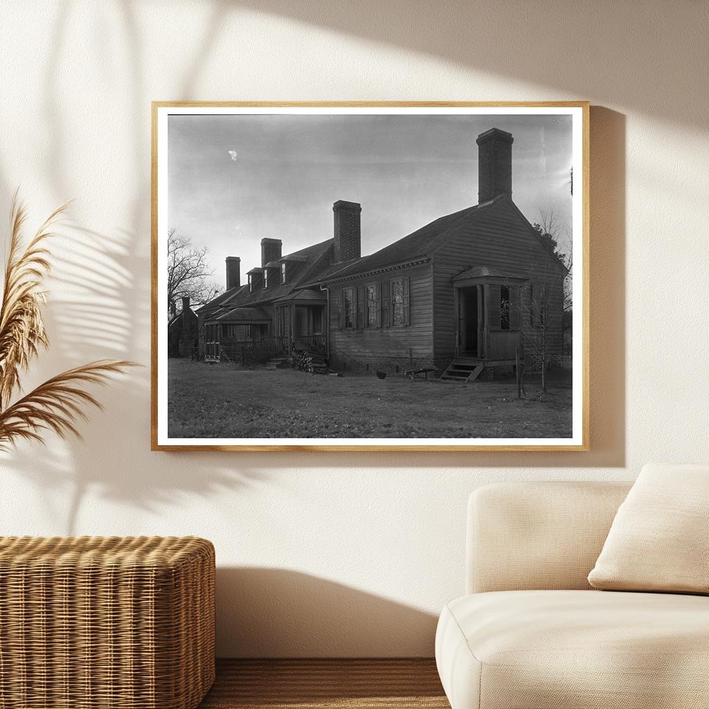 Vintage 1730 Building in Petersburg, Virginia, 1953 Photo