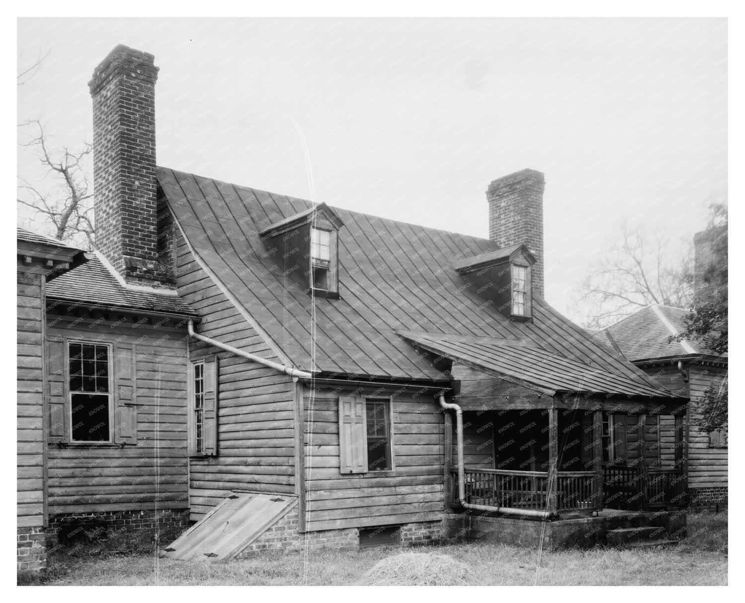 1730 Architecture in Petersburg, VA: Historic Photograph