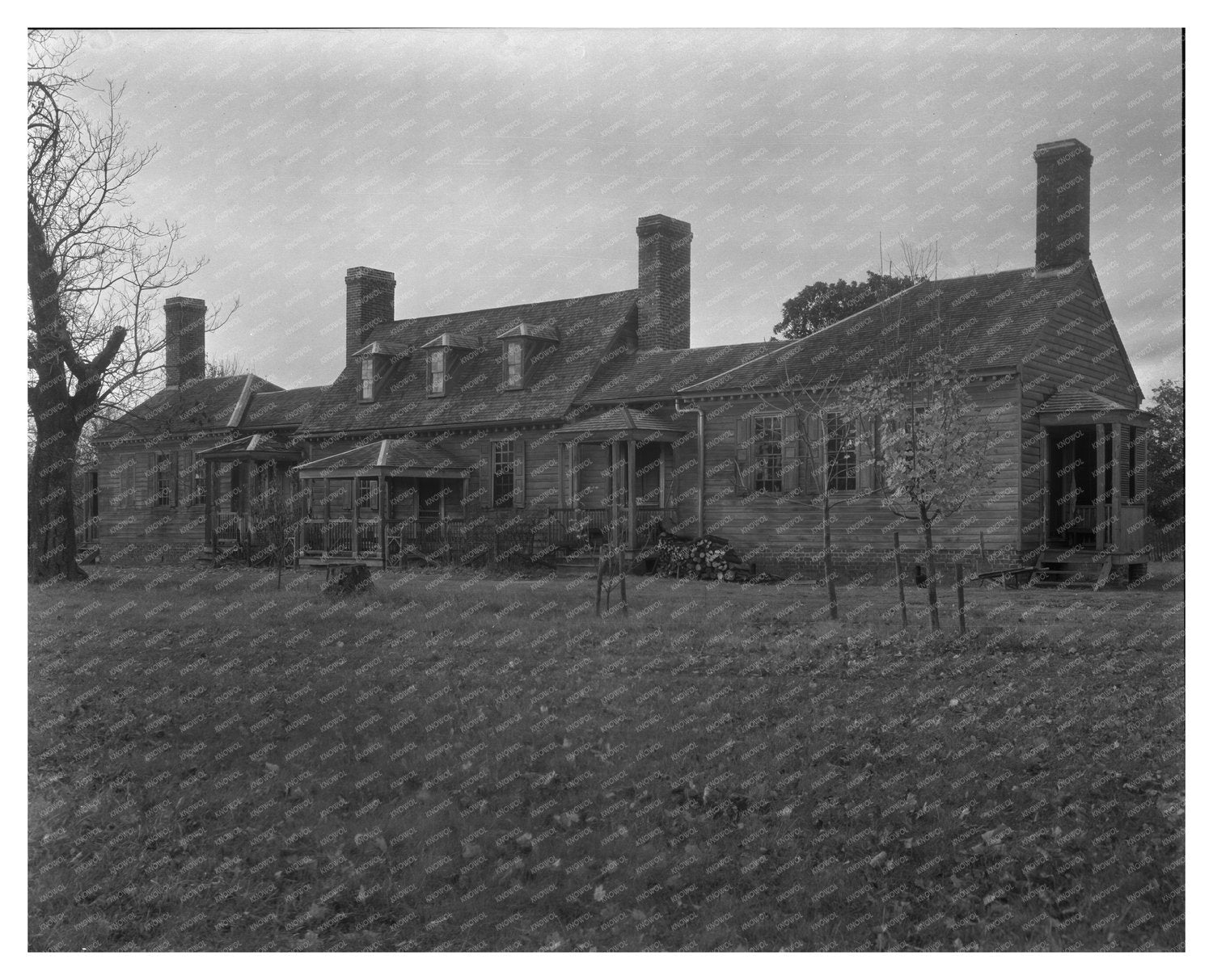 1730 Wooden Structure in Dinwiddie County, Virginia