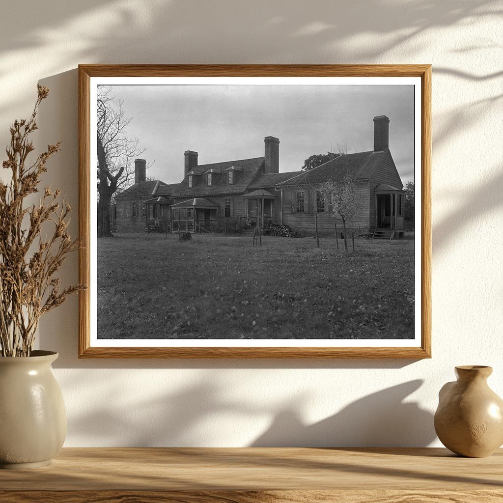 1730 Wooden Structure in Dinwiddie County, Virginia