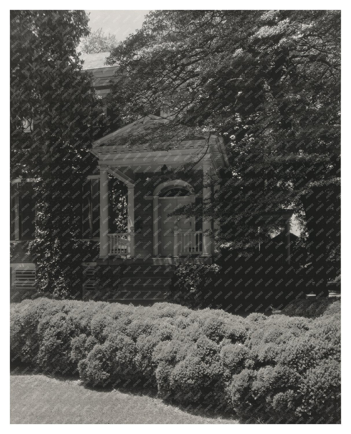 The Lawn, Petersburg VA, Historic Photo, 1825