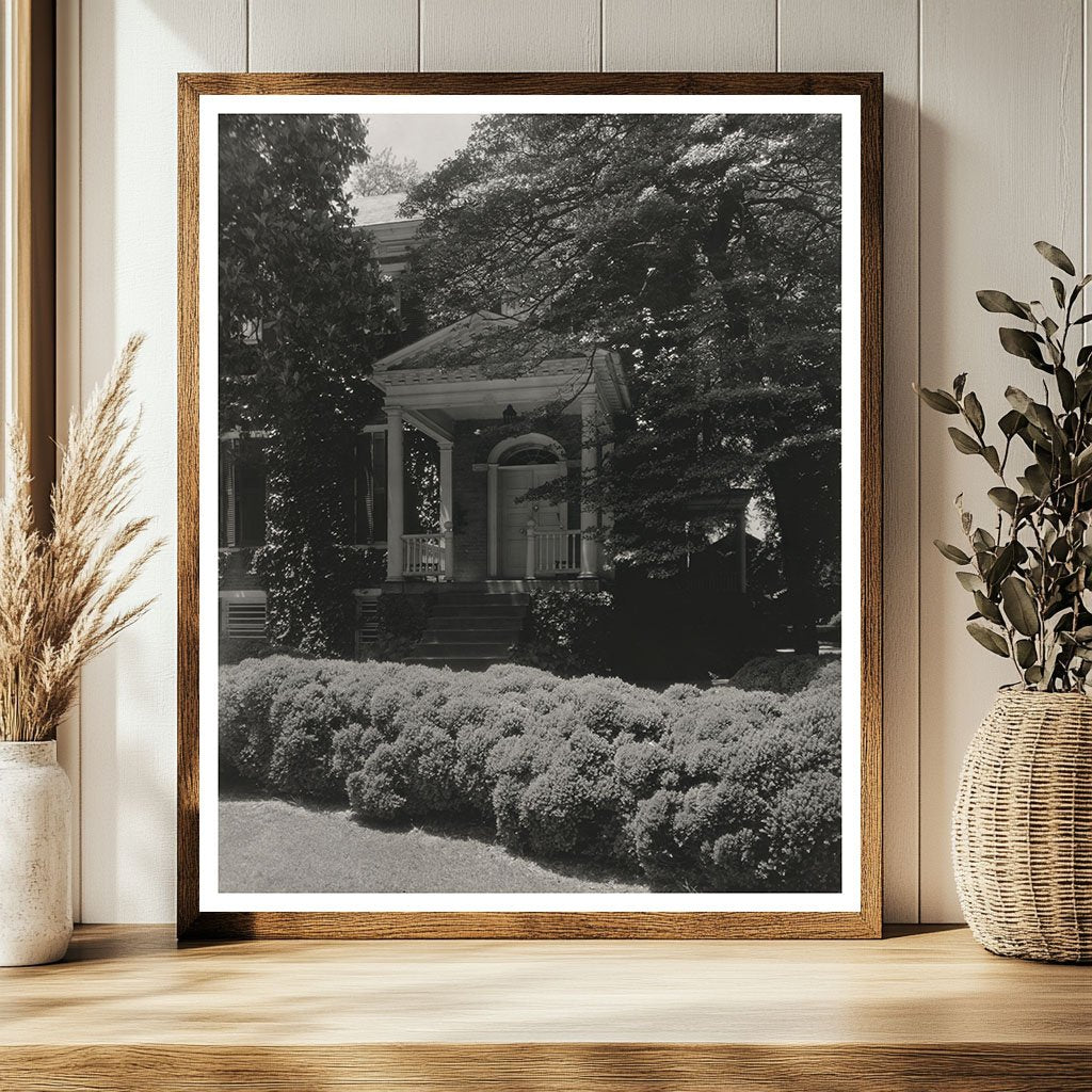 The Lawn, Petersburg VA, Historic Photo, 1825