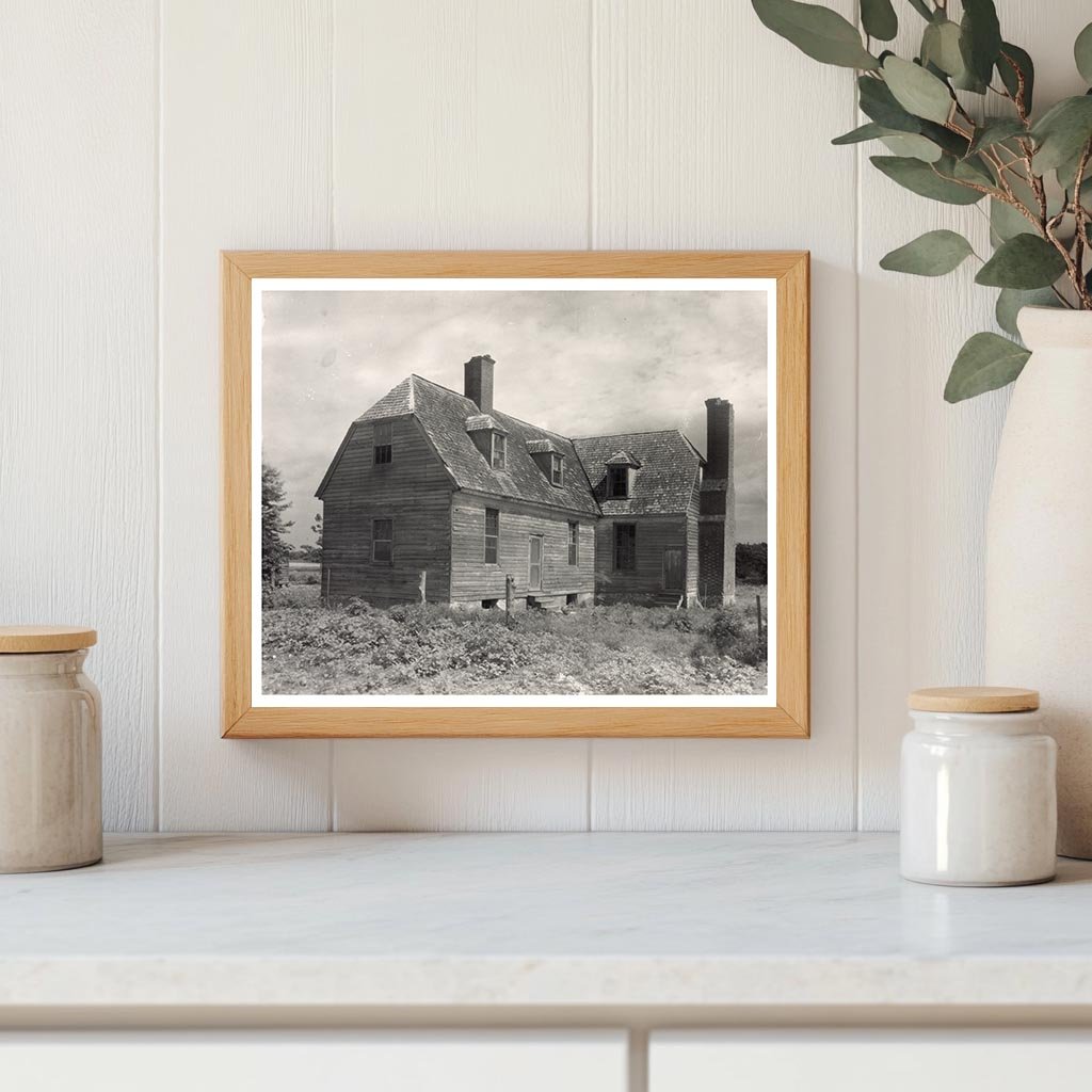 Dunnsville, VA Vintage Architecture Photo 1953