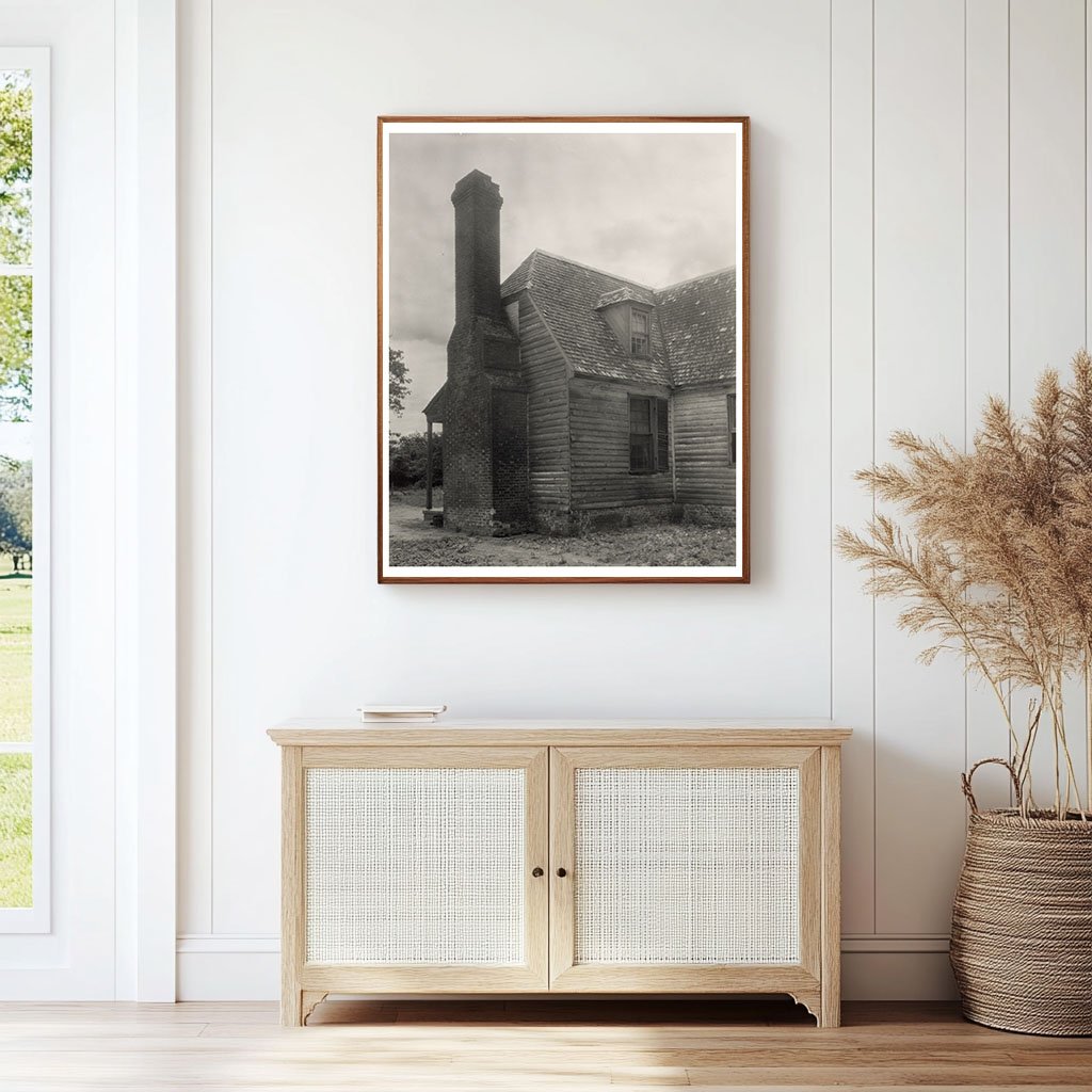 Dunnsville, VA Vintage Architecture Photo - Early 1900s