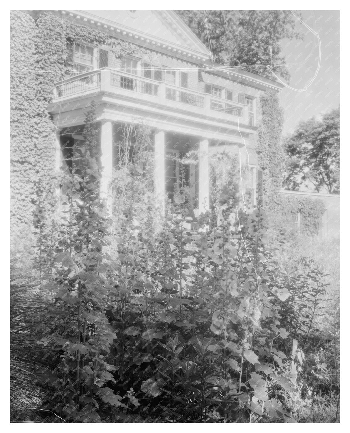 Caret VA Architecture 1730 - Historic Vintage Photo