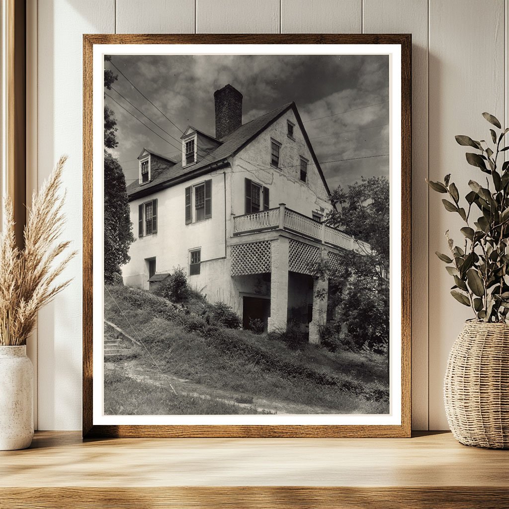 Tappahannock, VA Architectural Scene, 20th Century