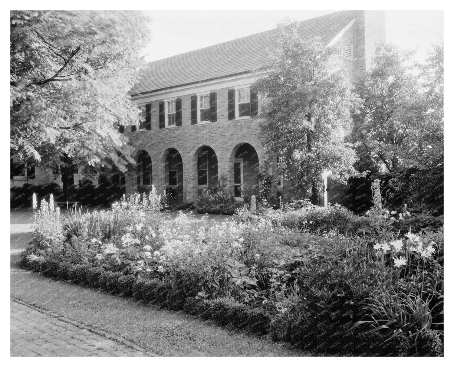 Mount Vernon Gardens, Fairfax County, VA, 20th Century Photo