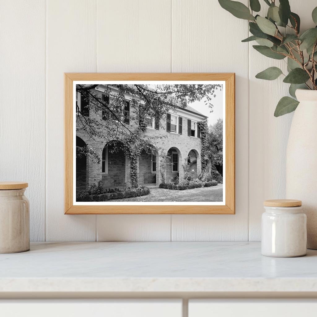 Mt. Vernon VA Architecture, 20th Century Vintage Photo