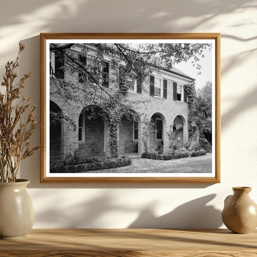 Mt. Vernon VA Architecture, 20th Century Vintage Photo