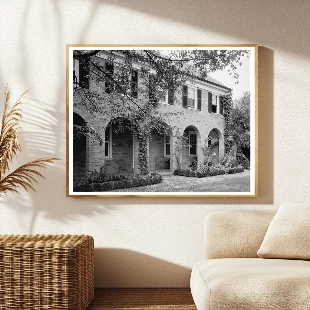 Mt. Vernon VA Architecture, 20th Century Vintage Photo