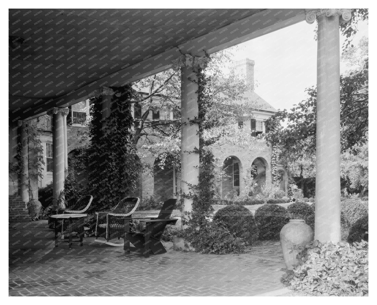 Vintage Fairfax County Architecture, Virginia, Early 1900s