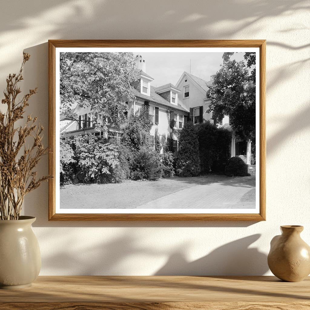 Vintage Photo of Mt. Vernon, Fairfax County, VA, 1953